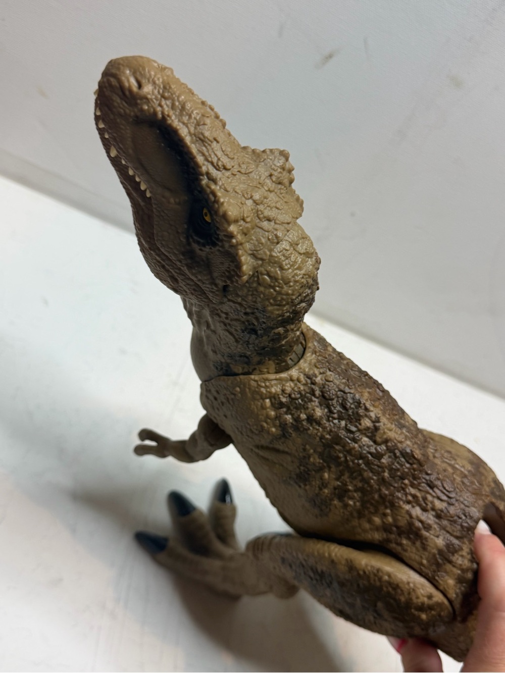 Brown Reptile/T-Rex Figure for Pets & Enrichment